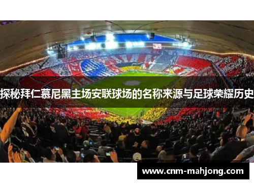 探秘拜仁慕尼黑主场安联球场的名称来源与足球荣耀历史