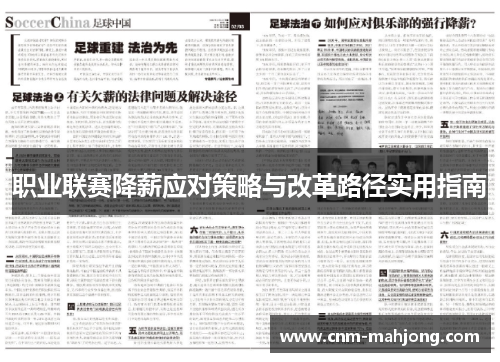 职业联赛降薪应对策略与改革路径实用指南 职业联赛降薪应对策略与改革路径实用指南